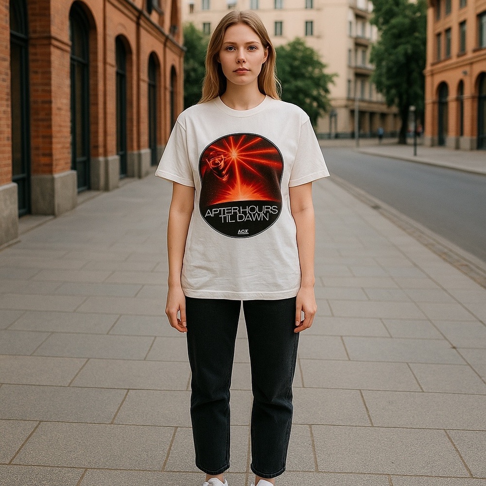 The Weeknd 2022 After Hours Til Dawn Tour T-Shirt XXL NWOT